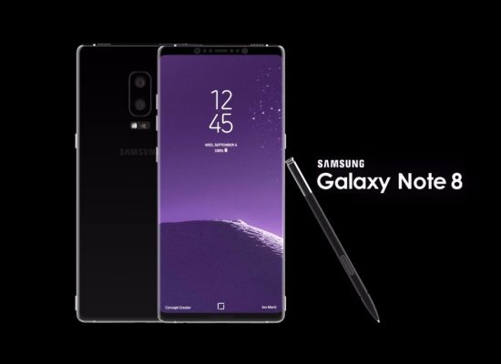 Samsung Galaxy Note 8 announced and launched