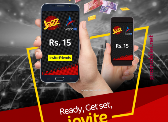 Invite Friends to JazzCash and win Cash!