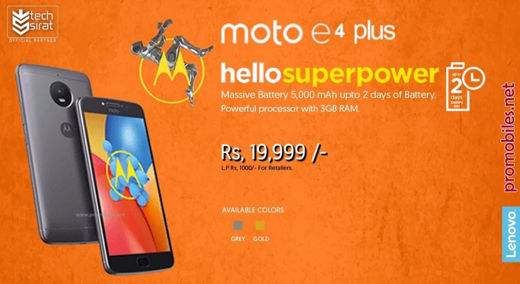 Motorola Moto E4 Plus - Affordable Successor!