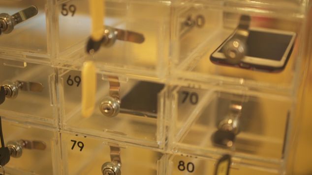 The campaign is called "Phone off. Fun on."