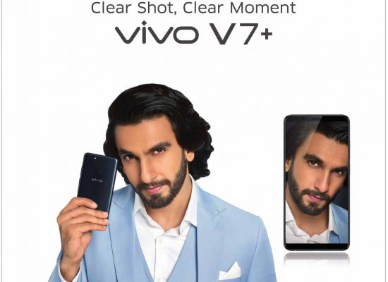 Ranveer Singh launches Vivo V7