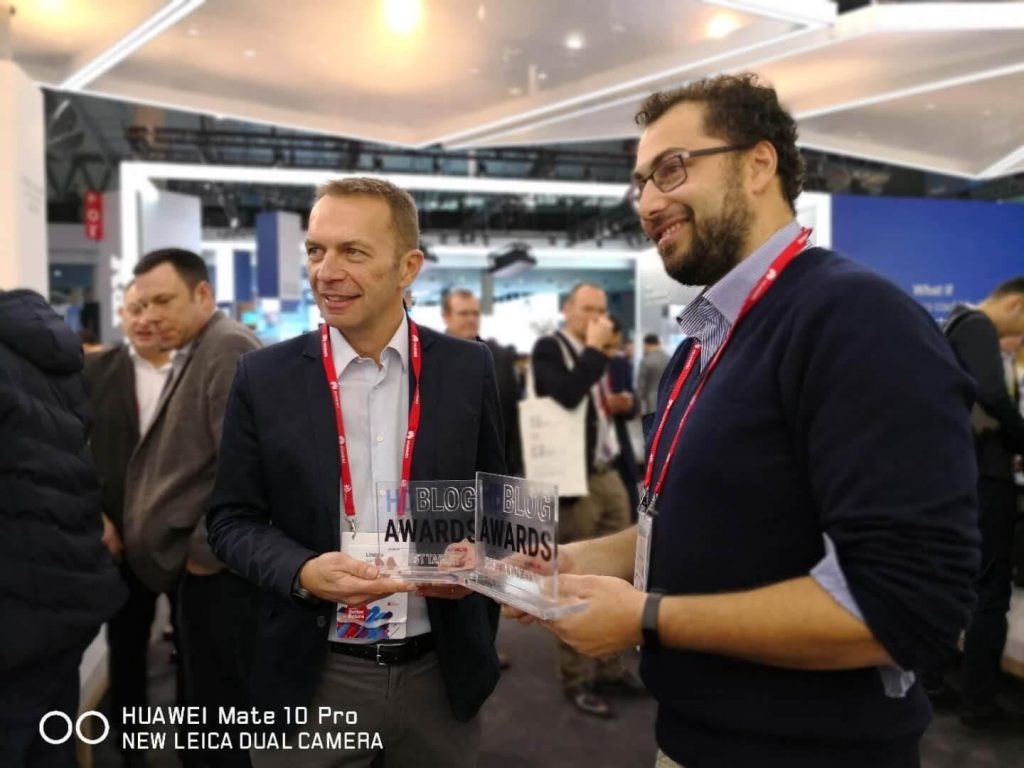 Teeech gave the HUAWEI MateBook X Pro its "Best Design" award. The publication applauded HUAWEI for its impressive attention to detail, and the device for being the first notebook in the world with FullView display. The HUAWEI MateBook X Pro also received the site's "Users' Choice" award, while HUAWEI is taking home an award for being the "Best Brand." Teeech is an Italian tech site with reviews and news on Android, Windows, video games, and more. It reaches 100617 readers.