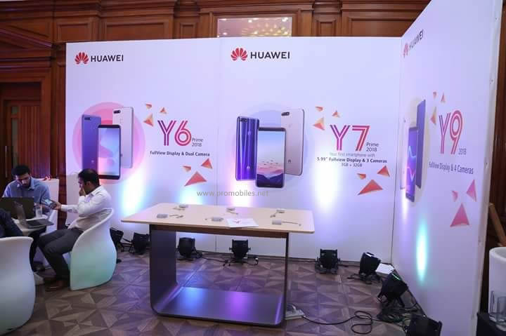 Huawei launches Y series 2018