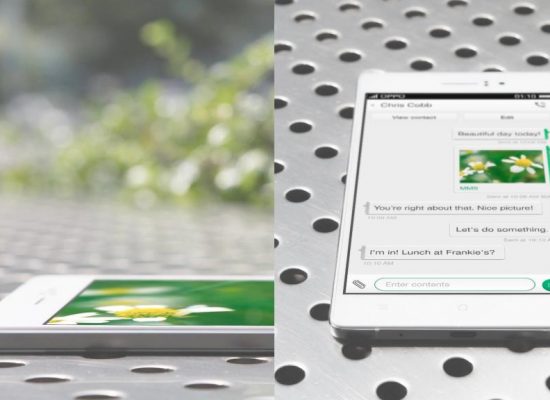 Stunning Oppo R5 Announced As The World’s Thinnest Smartphone