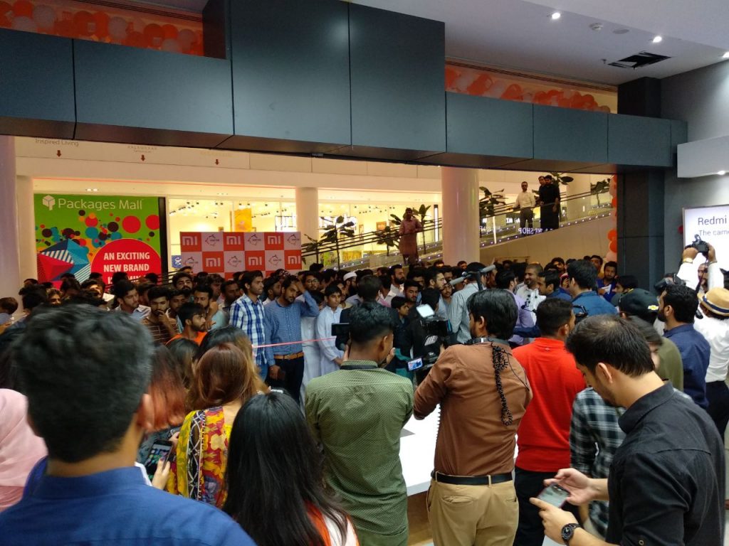 MI promotions at the Packages Mall