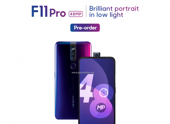 The All-new Oppo F11 pro, with 48 MP camera