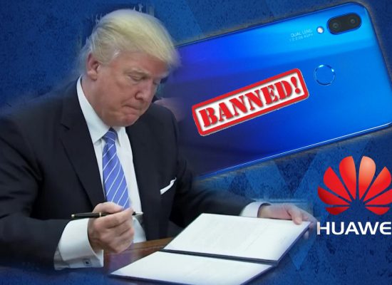 Huawei banned From Using Android Support , A security risk ?