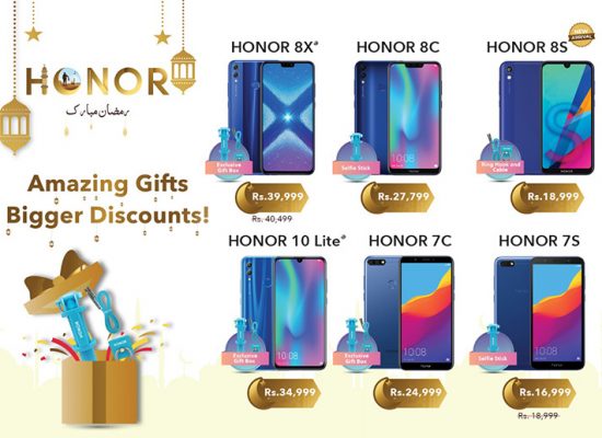 Honor Brings Amazing Gifts and Discounts with Blessings This Ramadan
