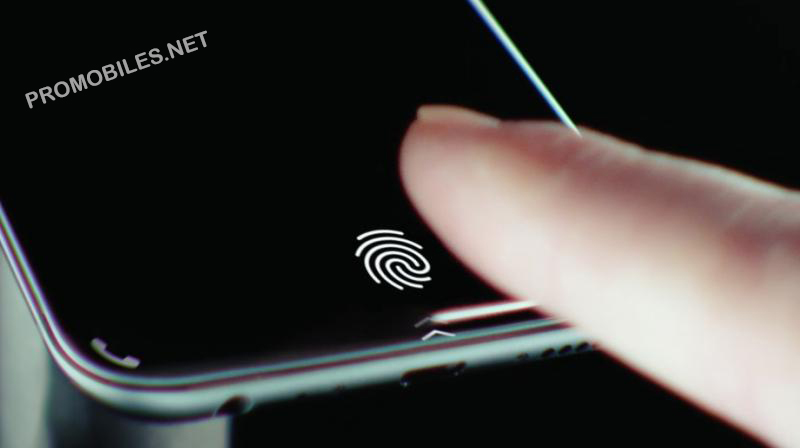 Finger print LCD panels