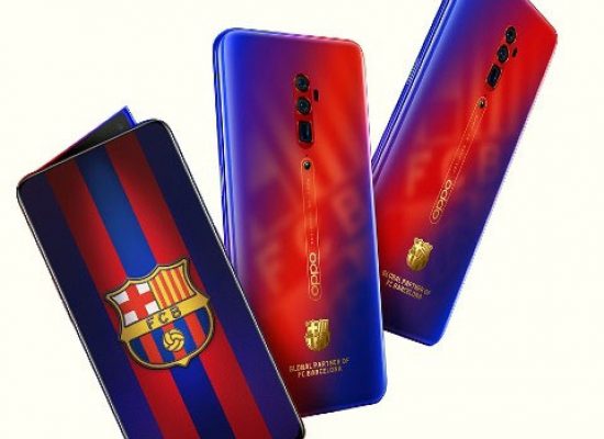 Oppo revealed  FC Barcelona-colored Oppo Reno 10x Zoom