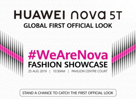 Huawei nova 5T to go live on 25 August