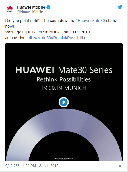 Huawei Mate 30