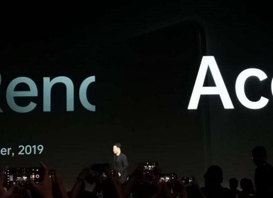 The official images confirm Oppo Reno Ace in the Blue and Green