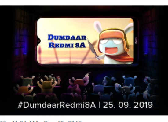 Xiaomi Redmi 8A is arriving on September 25 powered by 5,000mAh battery