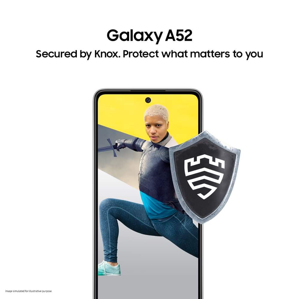 The Awesome Samsung Galaxy A52, secured by Knox